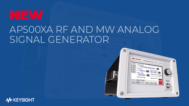 NEW AP500xA RF and MW Analog Signal Generator